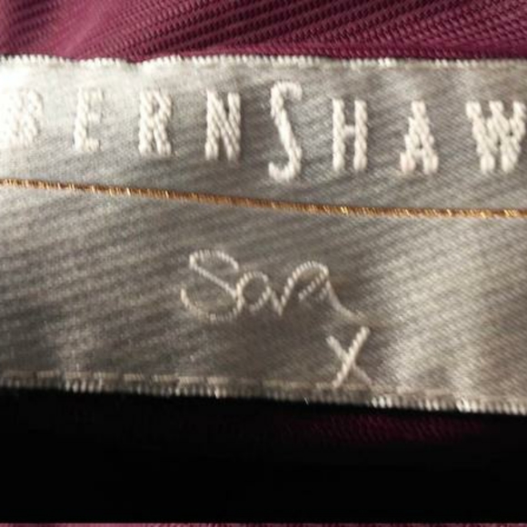 Vintage 1930's Inspired Red Wine Velvet Bias Dress - Picture 8 of 16